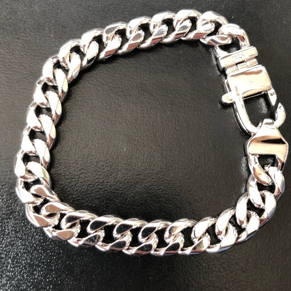 MELINDA MARIA DESIGNER JULIAN CUBAN CHAIN BRACELET, NEW WITHOUT TAGS - Picture 7 of 7
